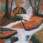 Bridie Smith Autumn magic oil painting