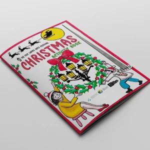 CHRISTMAS ACTIVITY BOOK COVER