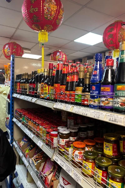Chinese supermarket at Parnell Street, Dublin