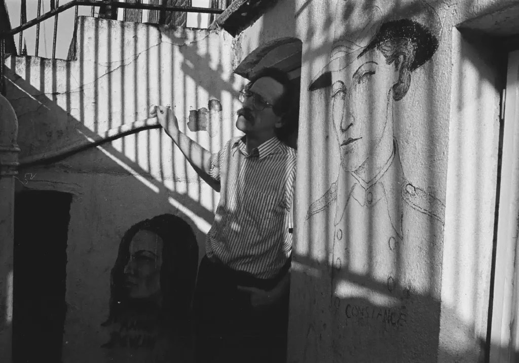 Ballybough Portraits exhibition Dublin showing a portrait photograph from Colm Pierce’s series