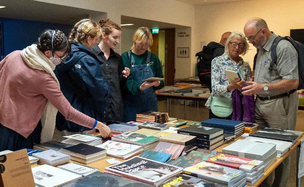 Tsundoku Art Book Fair Dublin PhotoIreland publishers books exhibition
